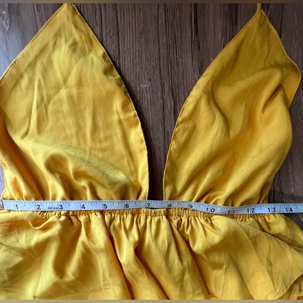 ASOS gold yellow